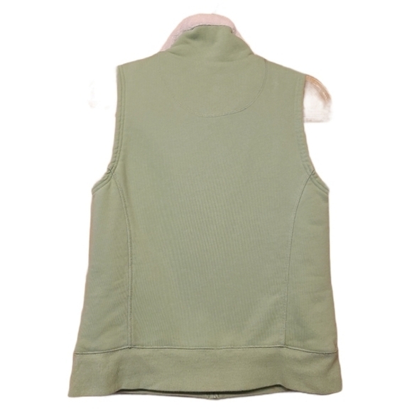 L.L. Bean | Women's Light Green Fleece Lined Vest (Size Small) - Picture 11 of 11